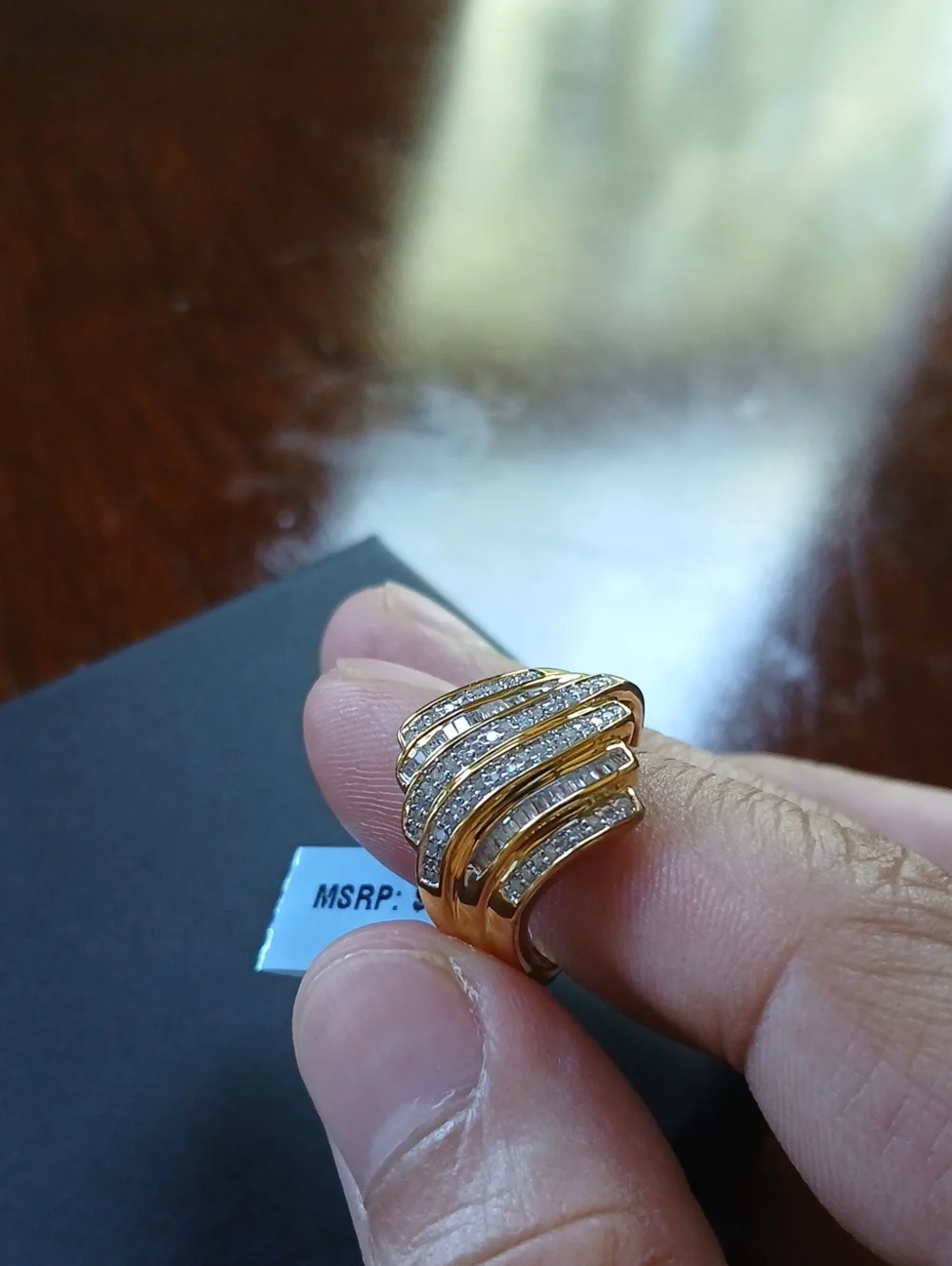 925 Diamond Ring